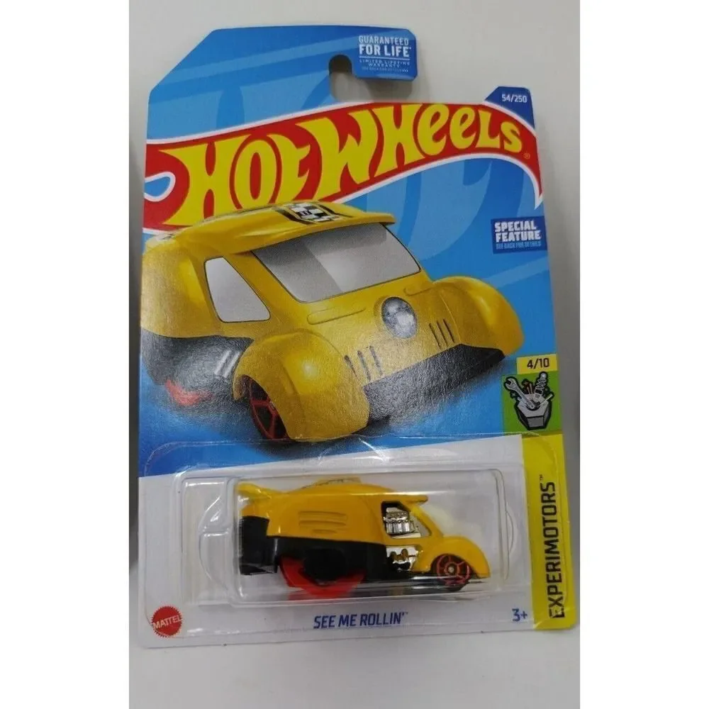 Hot Wheels Experimotors Lot Of 5 Includes 3 Lego Brick Compatible Vehicles Cool!